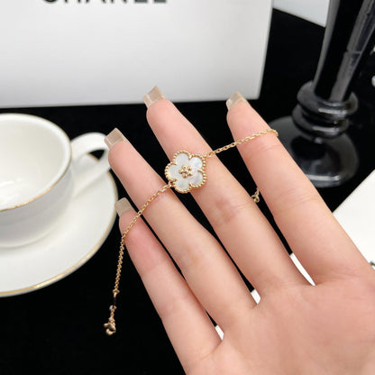 [Love More]LUCKY SPRING ROSE GOLD MOP BRACELET