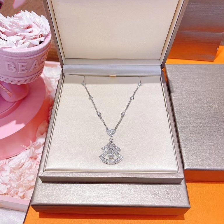 [Love More]DREAM NECKLACE WHITE DIAMOND SILVER